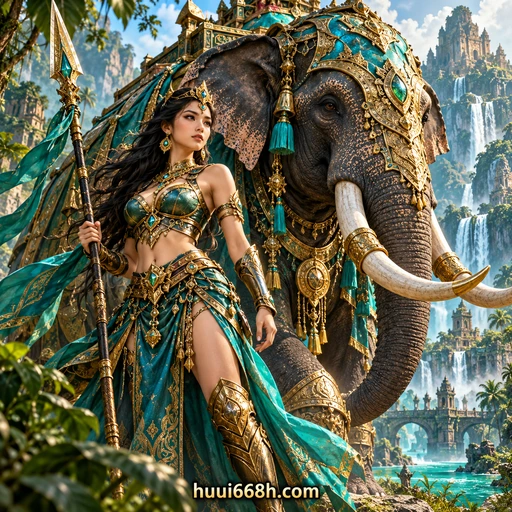 Ilustrasi fantasi mitologi huui668 — huui668h.com