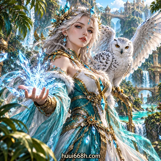 Ilustrasi fantasi mitologi huui668 — huui668h.com